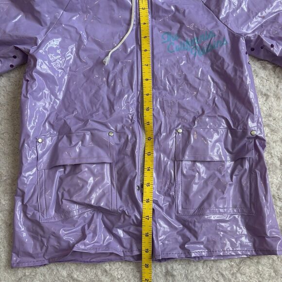Vintage California Raisins 1987 Purple 100% Vinyl Rain Coat Jacket Kids Sz 5 - Picture 13 of 13